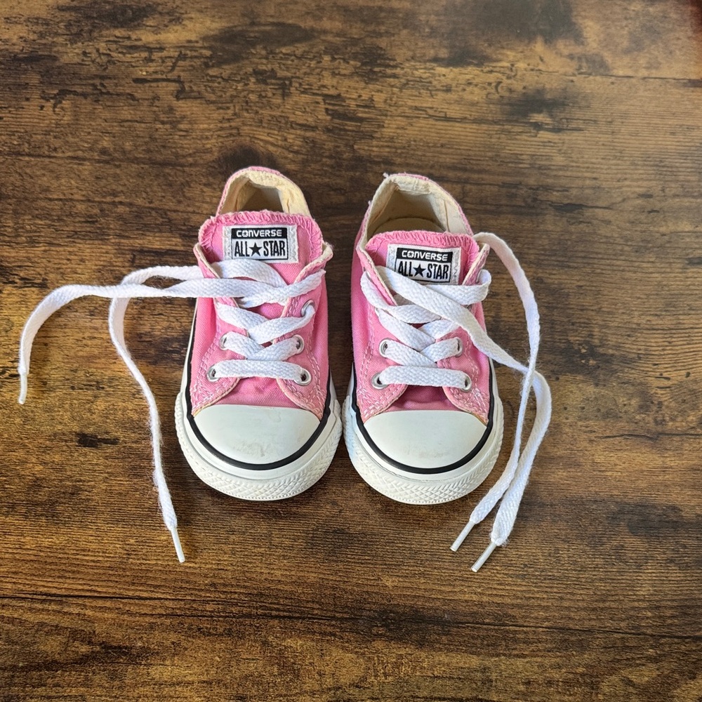 Converse Kids All Star Pink Sneakers